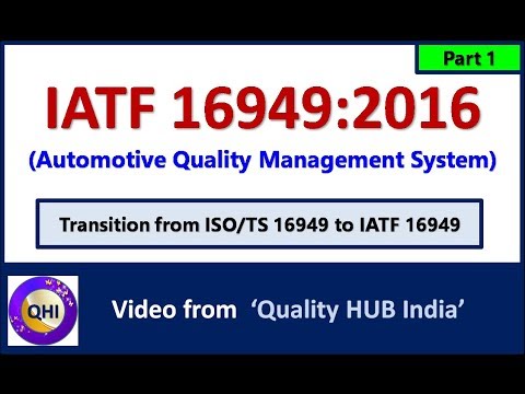 IATF 16949:2016 Standard & Automotive QMS 🚗