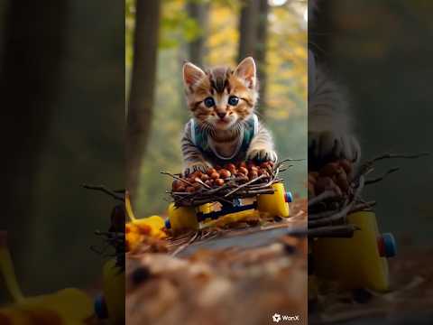 AI meow meow meow #ai #aicat #animated #kitten
