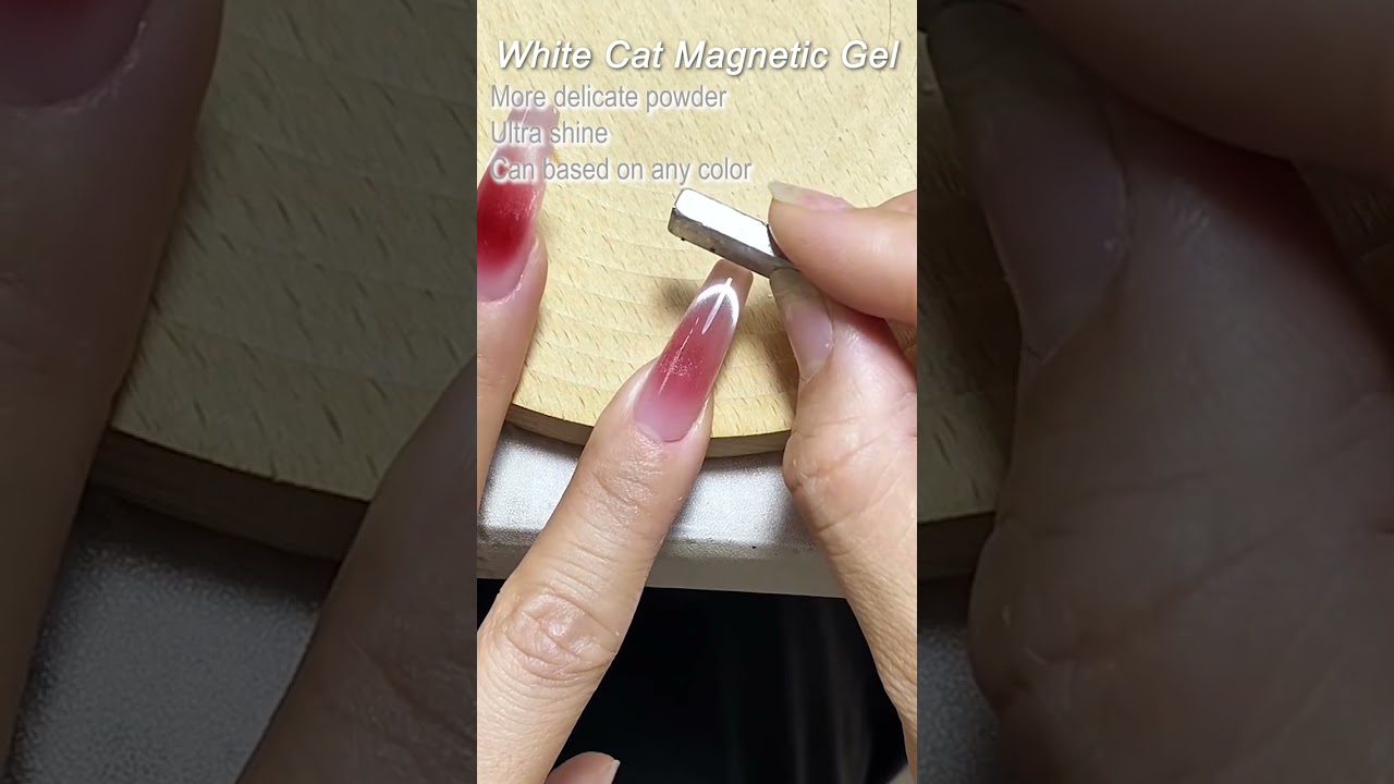 Born Pretty 10ml White Cat Eye Gel Polish 🌟