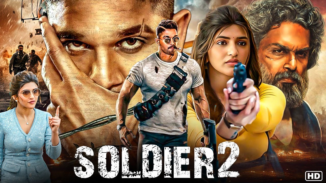 Allu Arjun's 2025 Blockbuster: Soldier 2 (Hindi Dubbed) - Must-Watch South Indian Hit 🎬