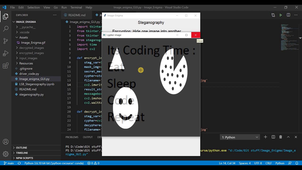 Unlock Hidden Secrets: Easy Python App for Steganography 🔐