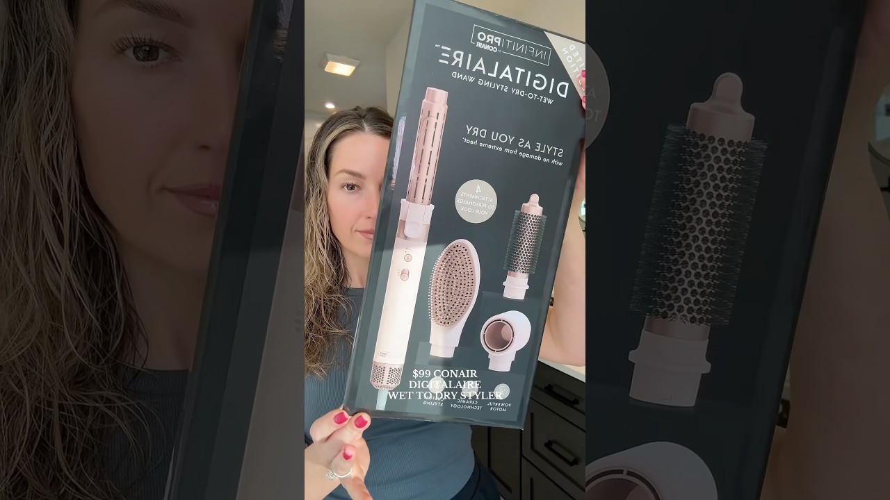 Conair DigitalAire Wet-to-Dry Styler Review ✨