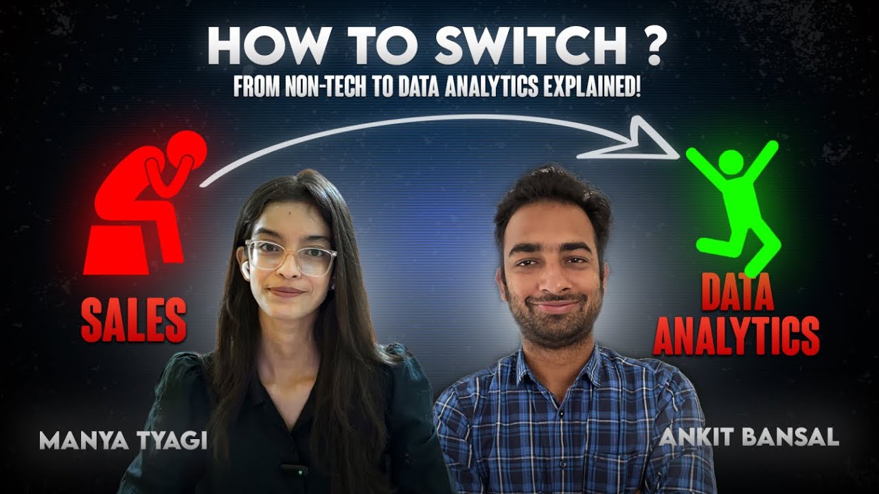 Switch from Sales to Data Analyst Without Tech Background