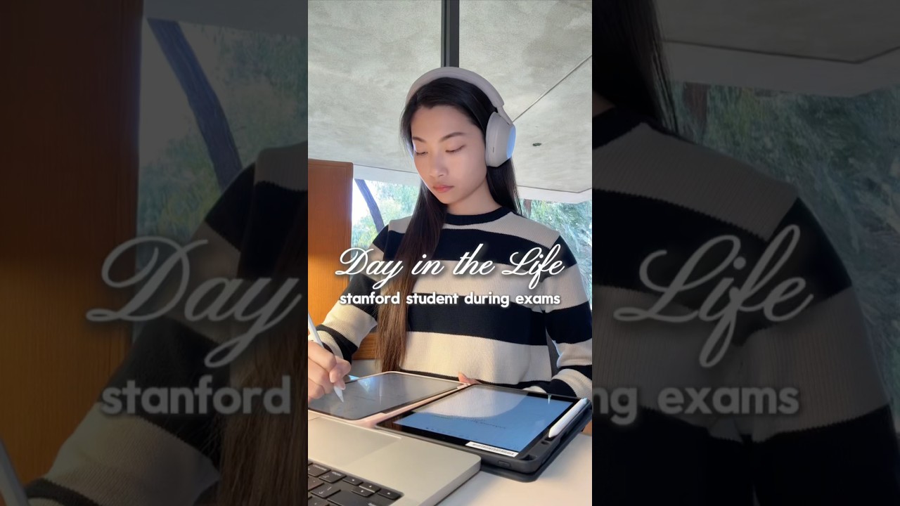 A Day in the Life of a Stanford Student During Exams 📚