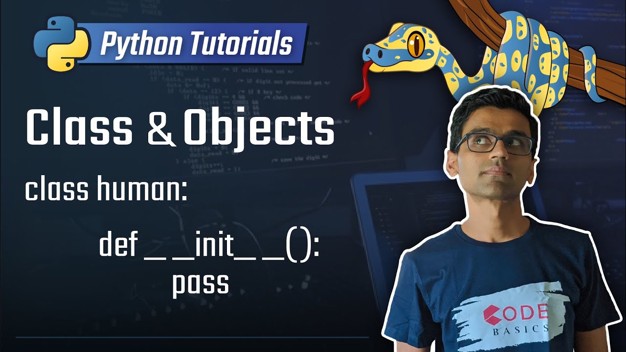 16. Python Classes & Objects Tutorial 🐍