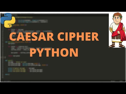 Cryptography: Caesar Cipher Python