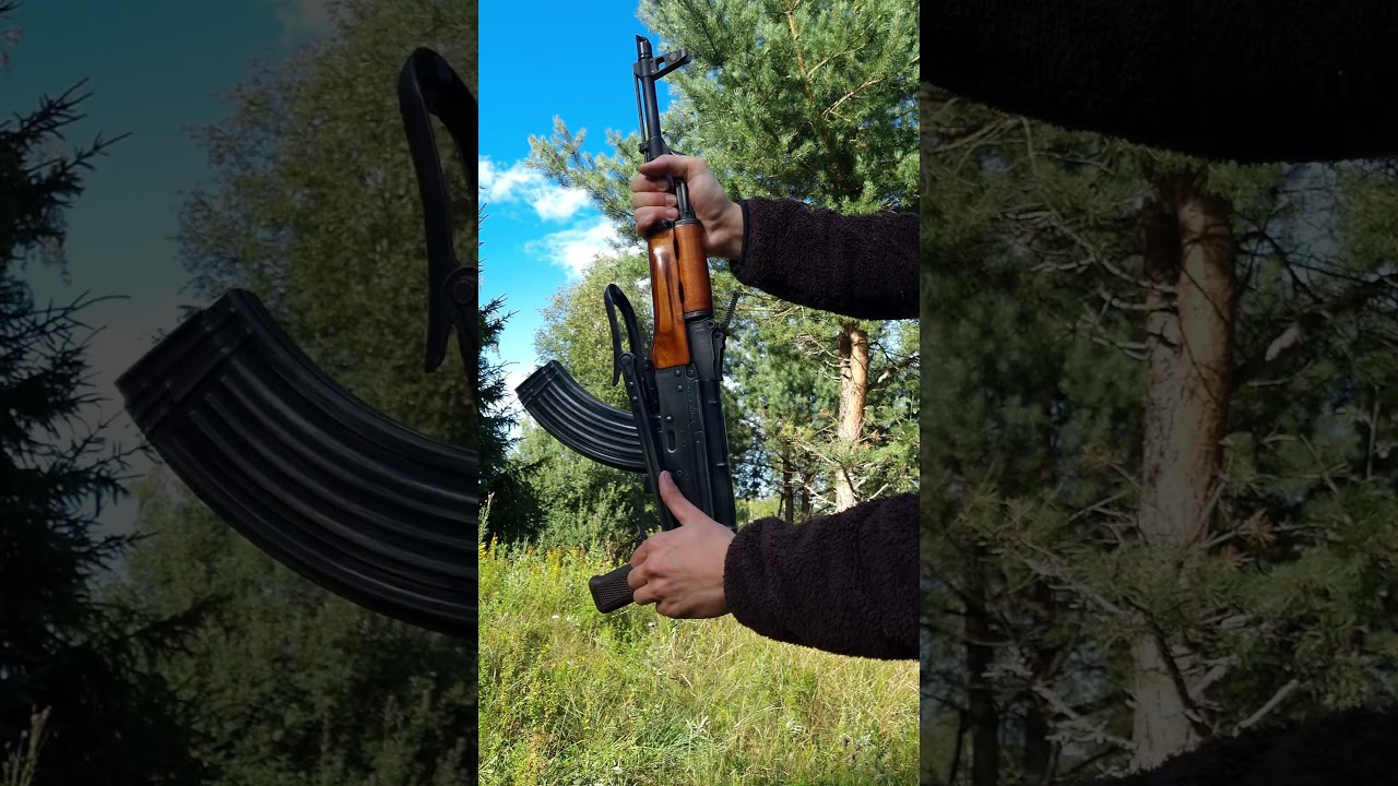 AK47 Kalashnikov Rifle 🔫 | Ultimate Weapon Showcase #shorts