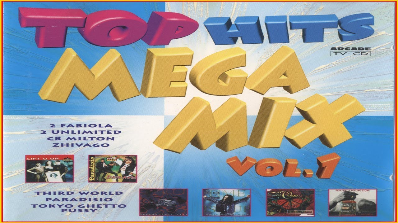 Top Hits Megamix Vol. 1 (1996) [Arcade Music - CD, Compilation] (MAICON NIGHTS DJ) #maiconnightsdj