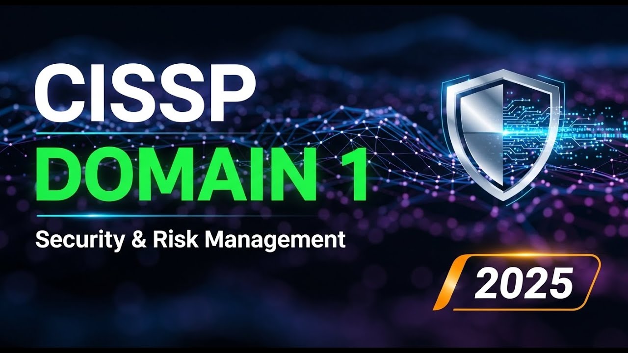 CISSP Domain 1 Audio Guide (2026) β Security and Risk Management | Full Study Review