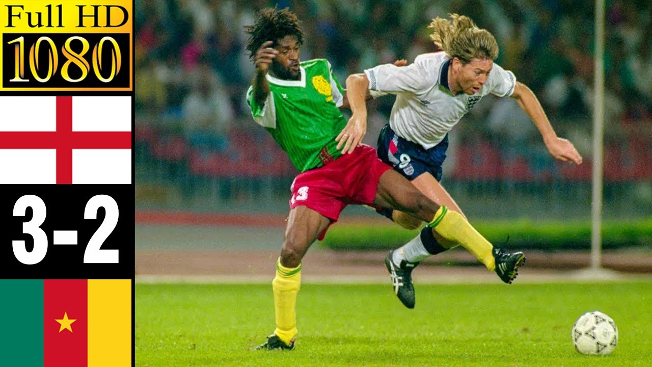 England 3-2 Cameroon | 1990 World Cup QF Highlights