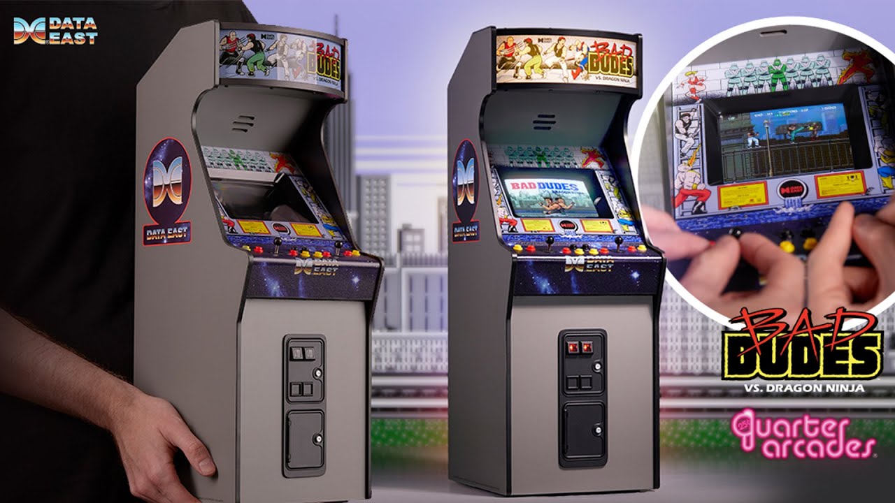 Bad Dudes vs DragonNinja now as a 1/4 SCALE ARCADE?! (Quarter Arcades)
