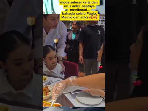 mode selesai kerja dan urus ank2..#shortvideo #sarwendah #sargio #fypシ #couple #trendingvideo