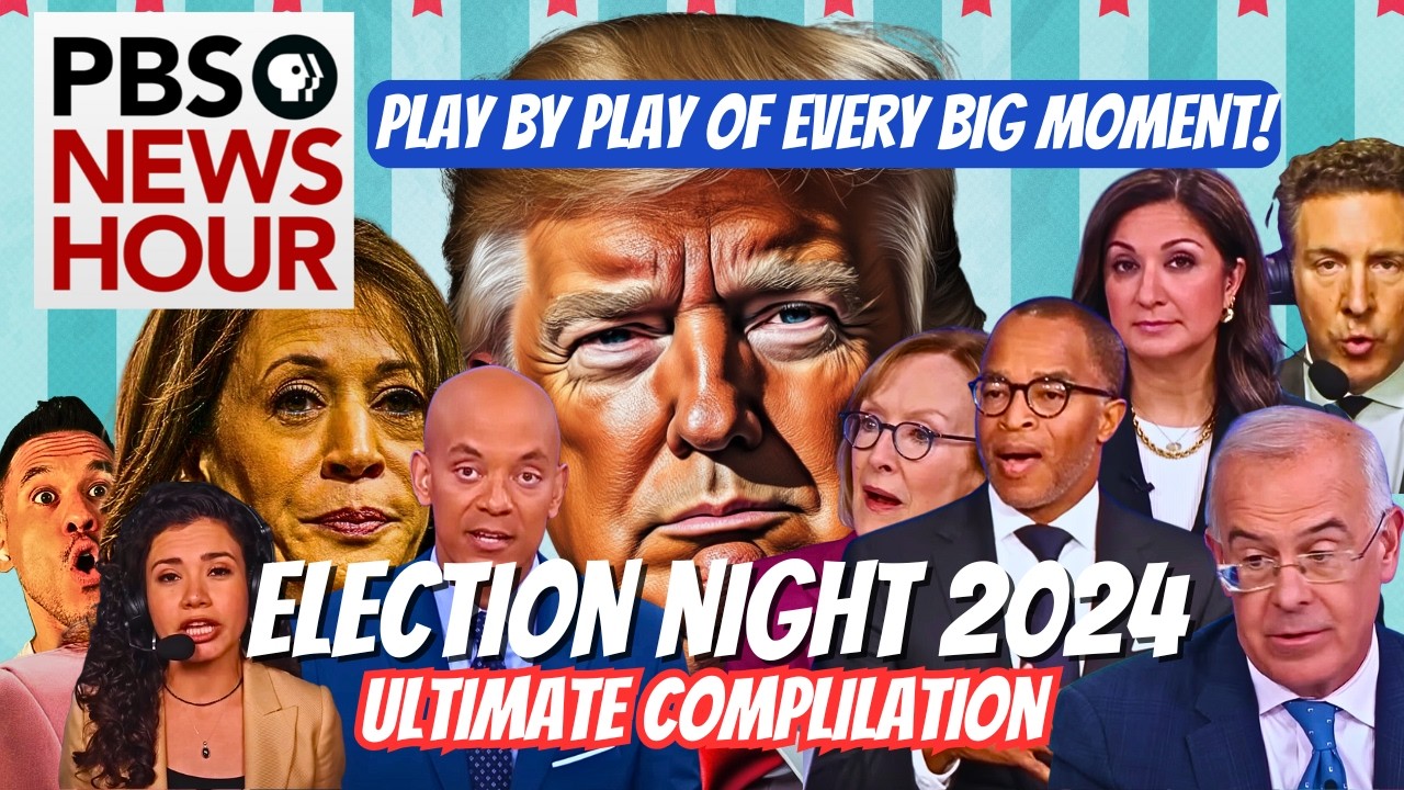 PBS News REACTS to 2024 US ELECTION Results: MELTDOWN Play-by-Play of Trump vs Kamala