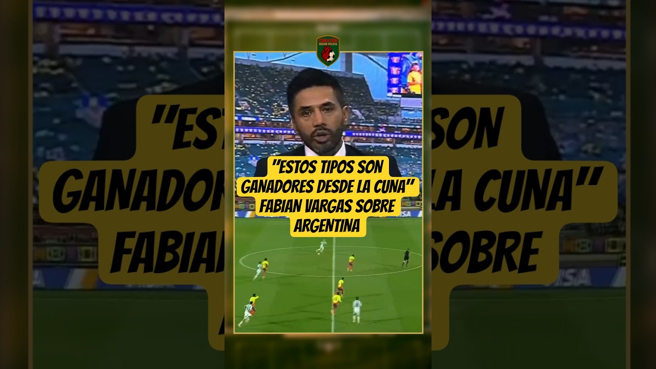 "En Argentina son ganadores desde la cuna". Argentina eliminó a Colombia en el Mundial sub 20