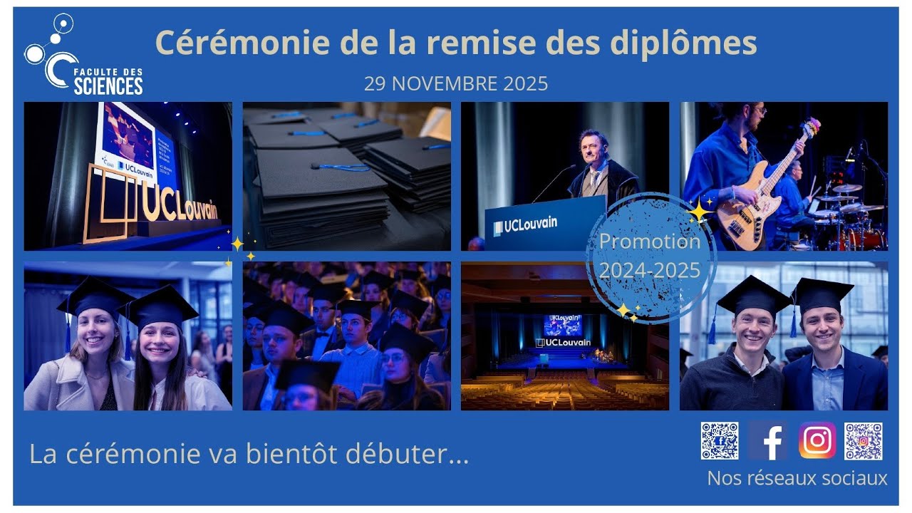 Proclamation 2025 - Faculté des Sciences 🎓
