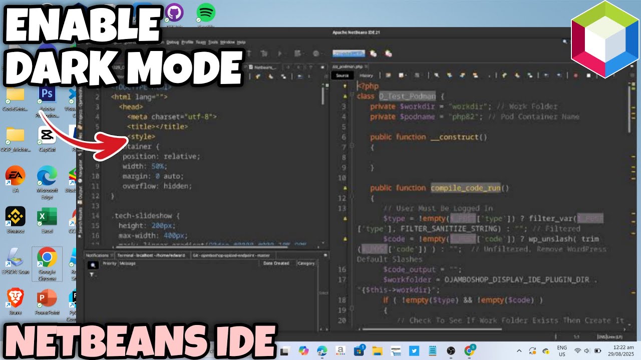 How to Enable the Dark Mode Theme of Your Netbeans IDE - Easy Guide 2025