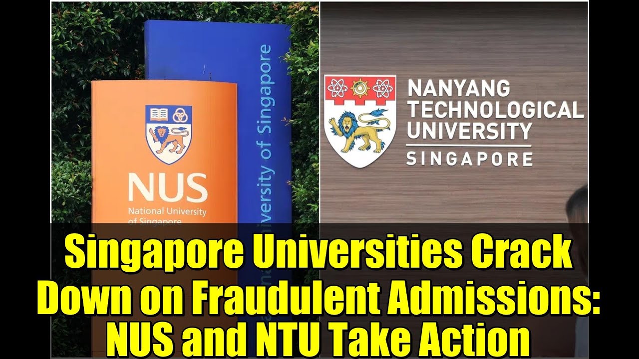Singapore Universities Fight Back Against Admission Frauds 🔍
