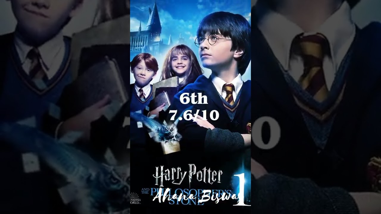 Harry Potter Movie Rankings 🧙‍♂️