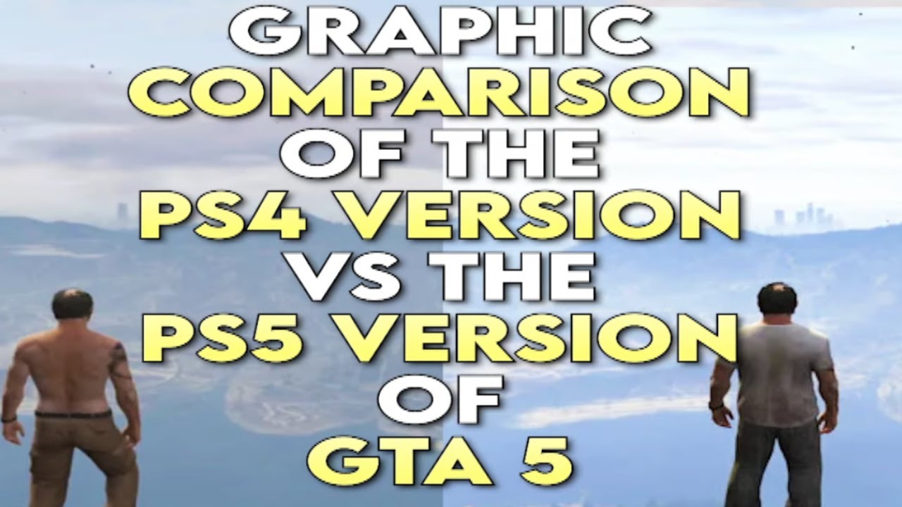 GTA 5: PS4 vs PS5 Graphics Comparison 🎮