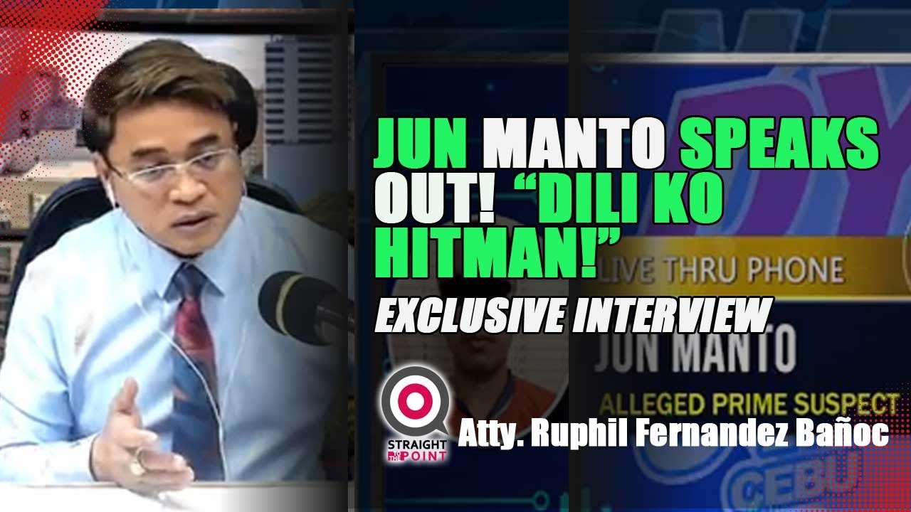 Exclusive: Jun Manto Speaks Out in Live Interview with Atty. Ruphil Banoc 🎙️