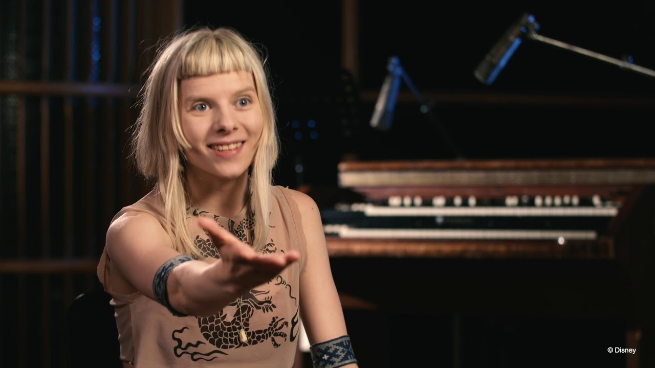 AURORA - Frozen 2 'INTO THE UNKNOWN' Behind the Scenes Recording at Air Studios