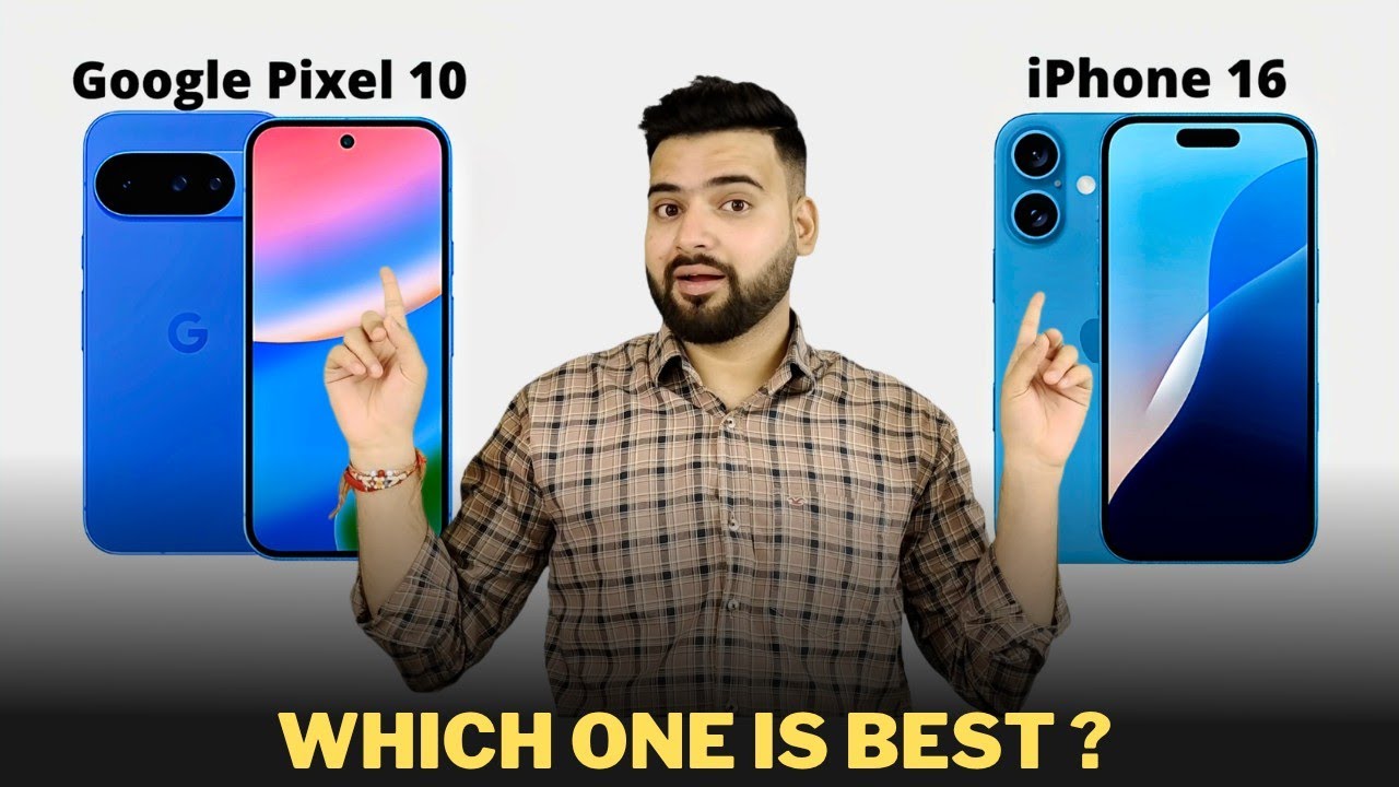 Google Pixel 10 vs iPhone 16 - Full Comparison | Should I buy Pixel 10 ??🤔