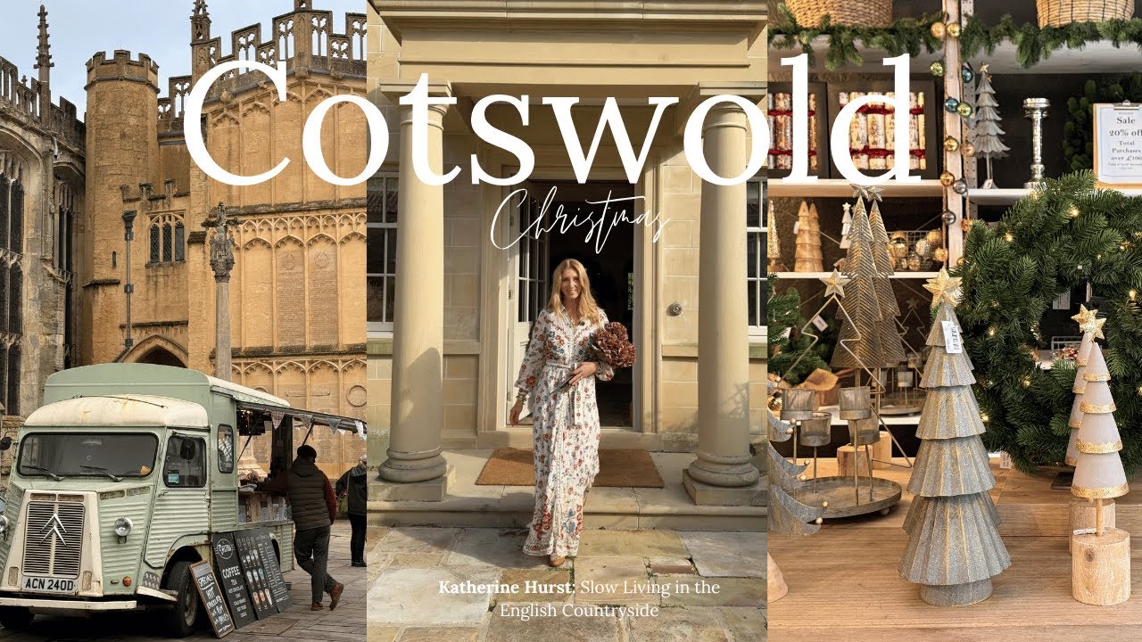 Cotswolds Christmas: Festive Decor & Vintage Art 🎄