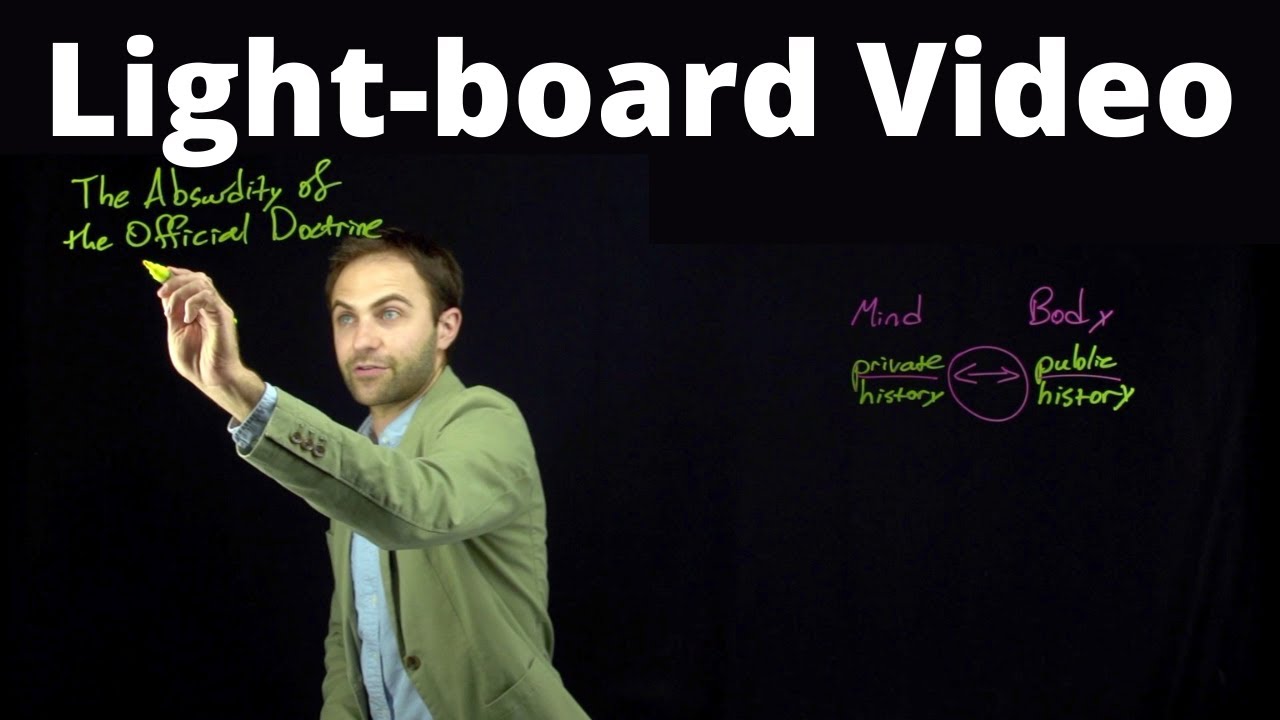 Discover How the Lightboard Creates Stunning Backward Writing ✨