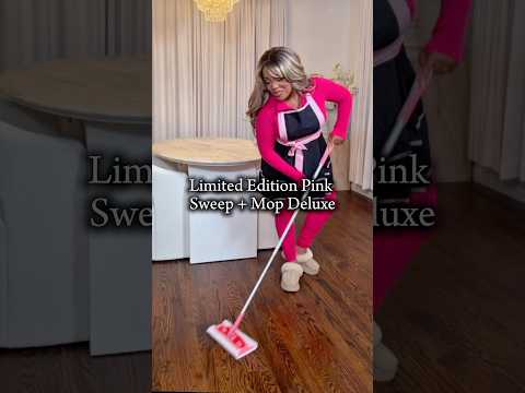 #SwifferPartner #Ad Grab the limited edition Pink @swiffer Sweep + Mop Deluxe- while supplies last