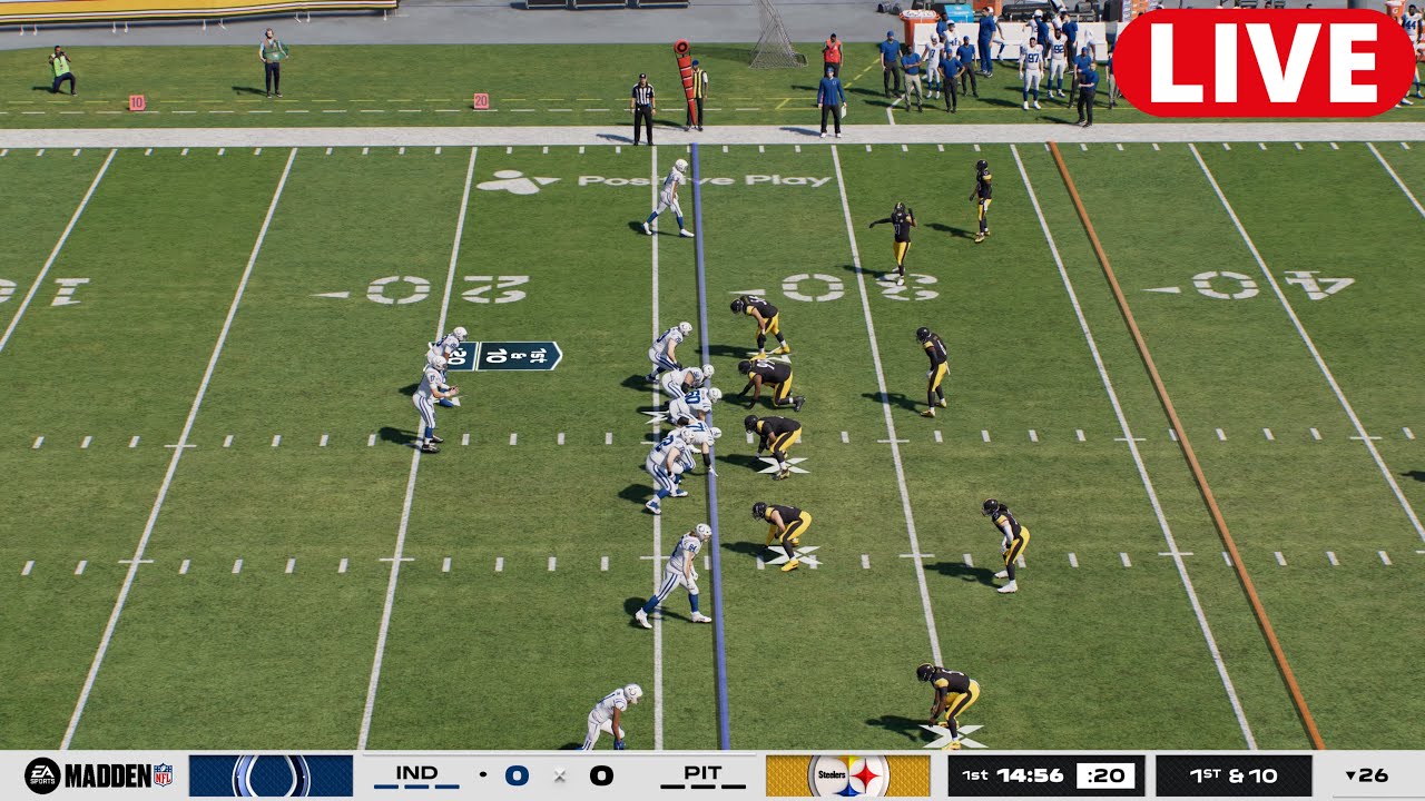 Watch the Epic Steelers vs. Colts Full Game Simulation | NFL Week 9 2025 🏈