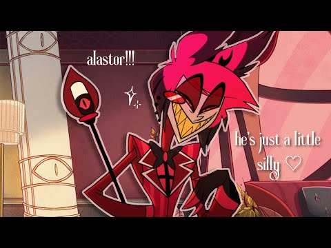 alastor being unhinged & iconic for 6 MORE minutes