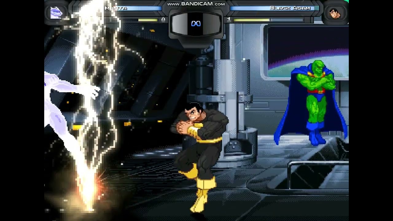 DC vs Marvel: Black Manta vs Black Adam Battle Royale