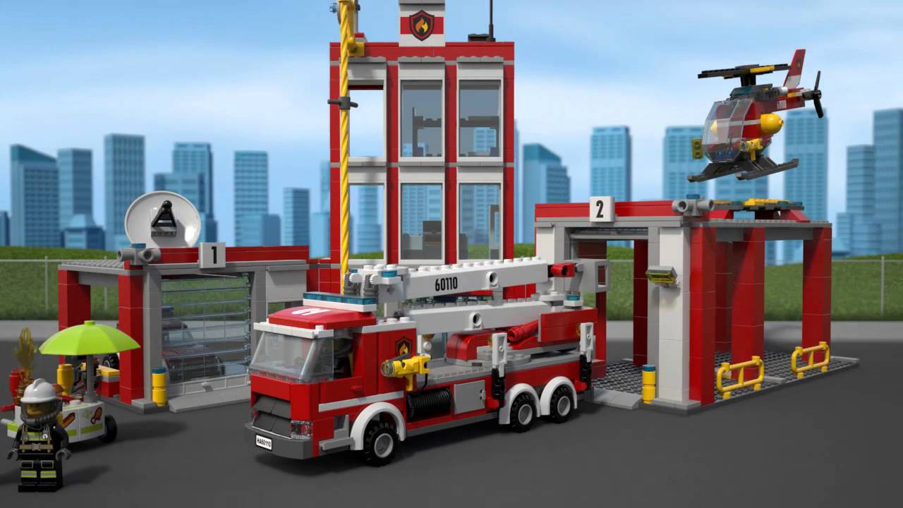 Fire Station - LEGO CITY - 60110 - Product Animation