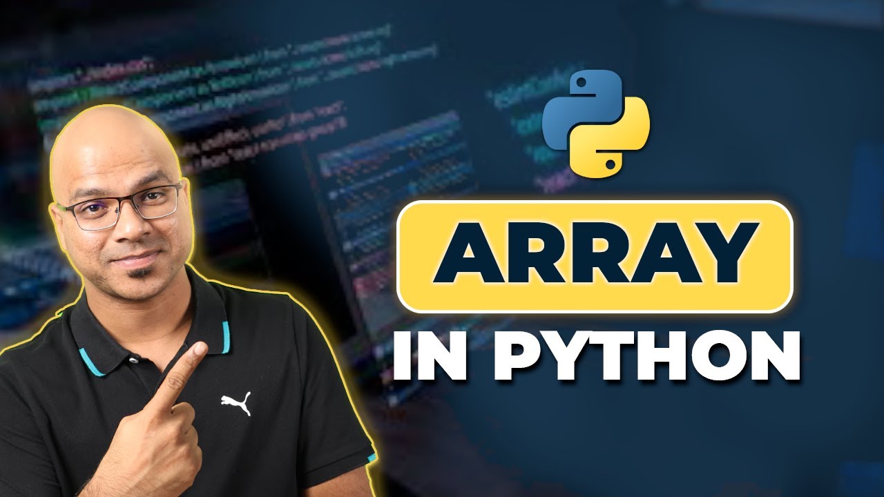 Python Tutorial for Beginners: Master Arrays & Data Handling 📊