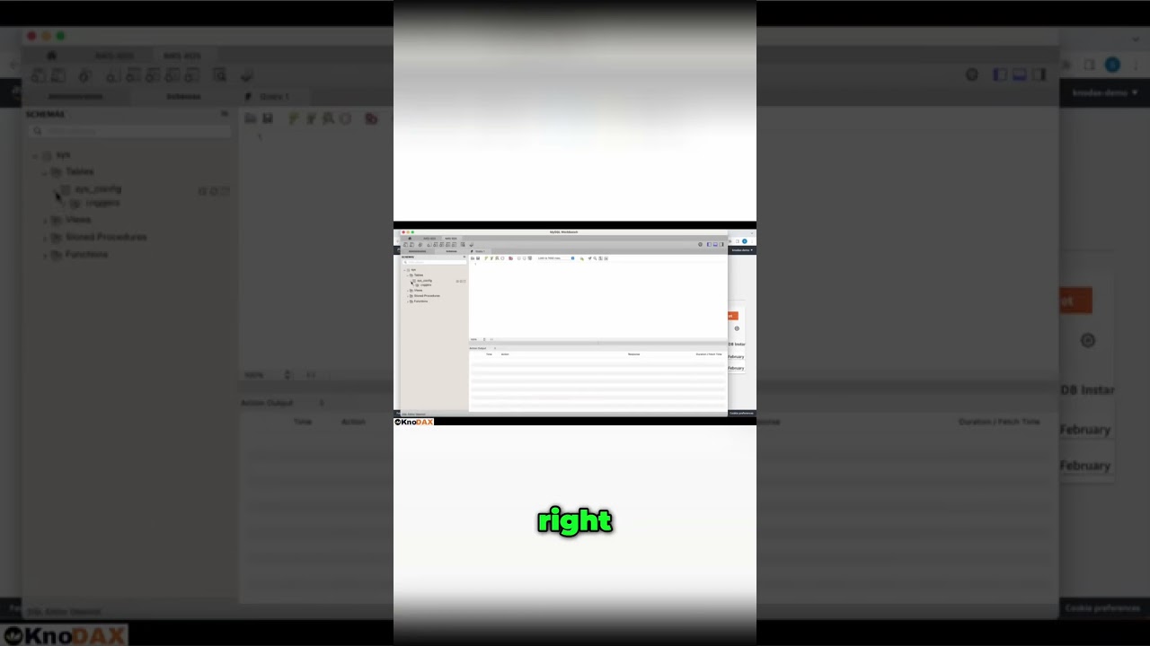 Create a Database in MySQL Workbench