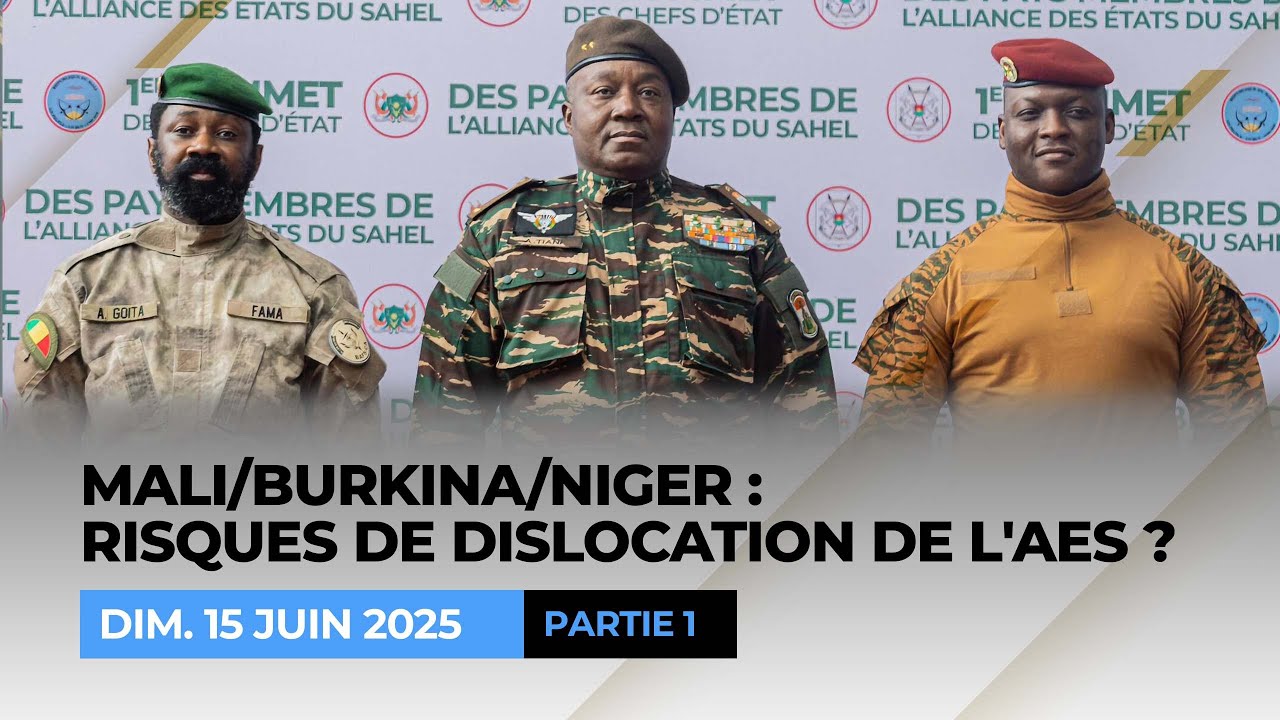 Crise en Afrique de l'Ouest : Risque de dislocation de l'AES en Mali, Burkina Faso et Niger 🚨