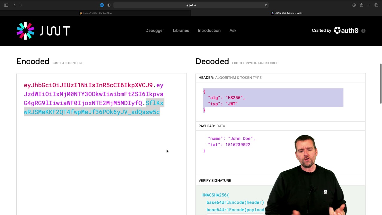 Distributed Programming Fullstack 2021 | S3P3 | Security: Introduction to JSON Web Tokens (JWT)