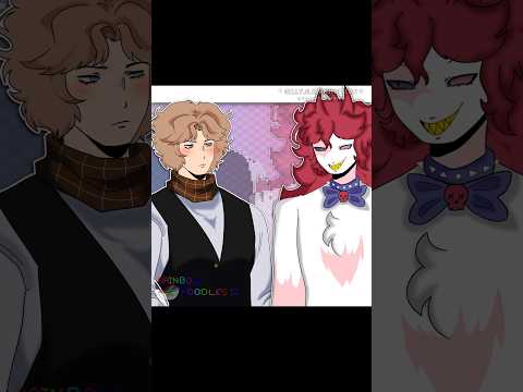 Artstyle swap🔄 [OC'S] Collab W : @Rainbow_noodles12 ✨#animation #alightmotion #meme #trend #fyp