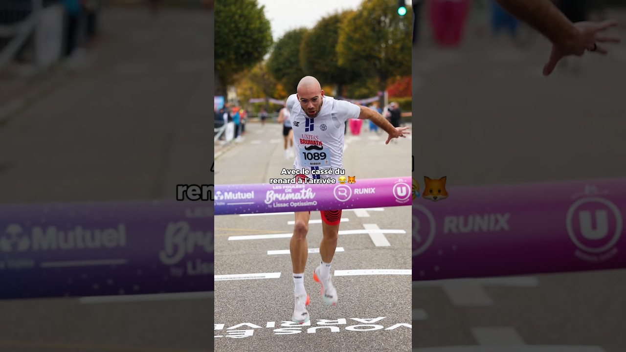 Julian Ranc, Fondateur, Gagne 5 km aux Foulées de Brumath 🏆