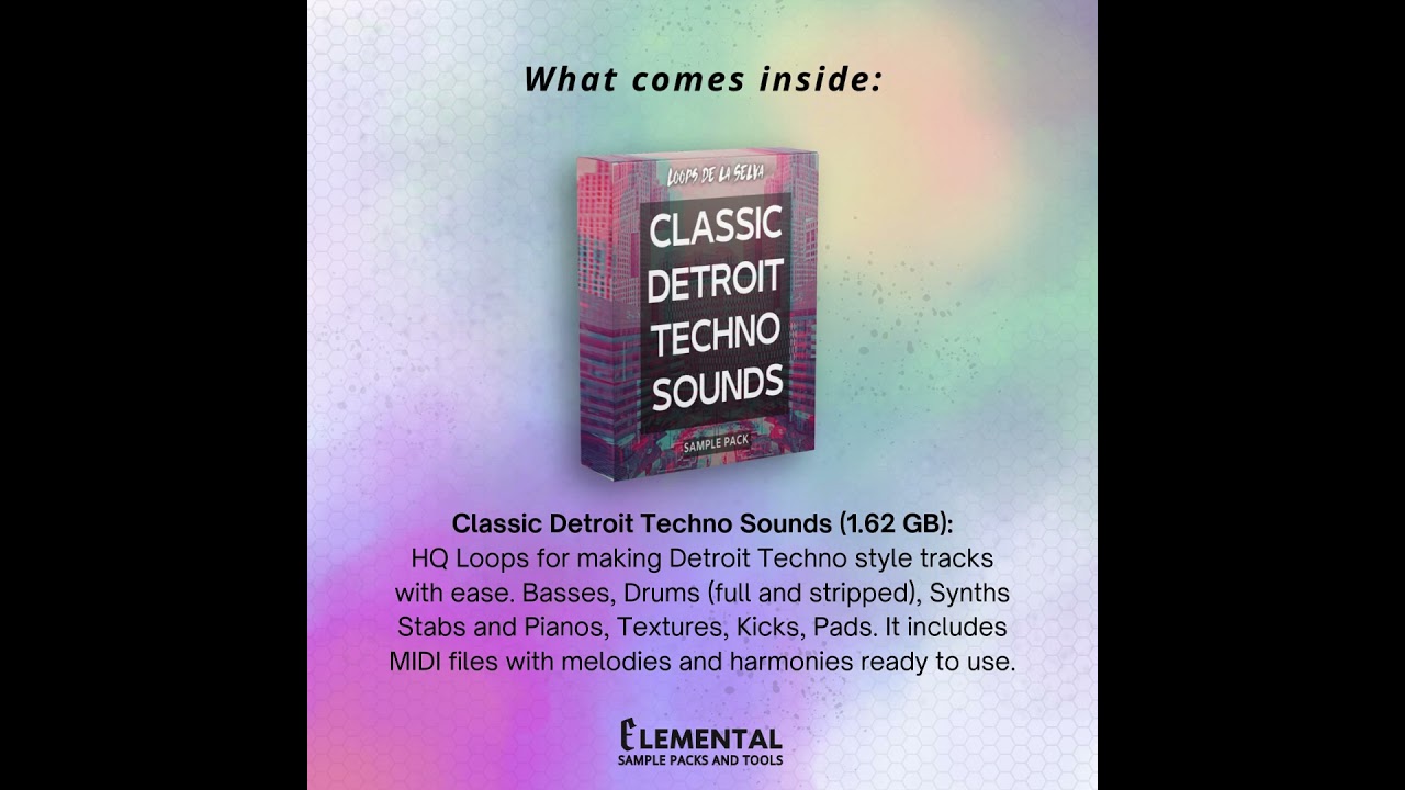 Classic Detroit Techno Sample Pack ๐ถ