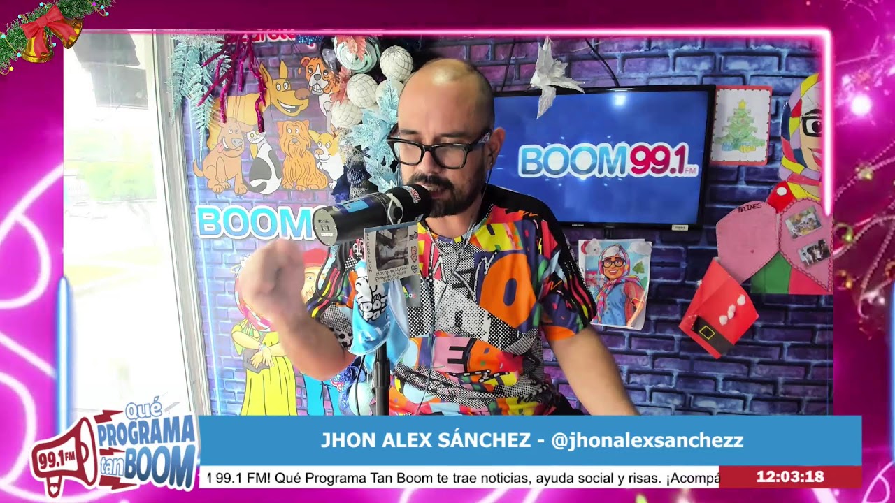 En Vivo en Boom FM 99.1 🎶 27 Nov Desde Cali