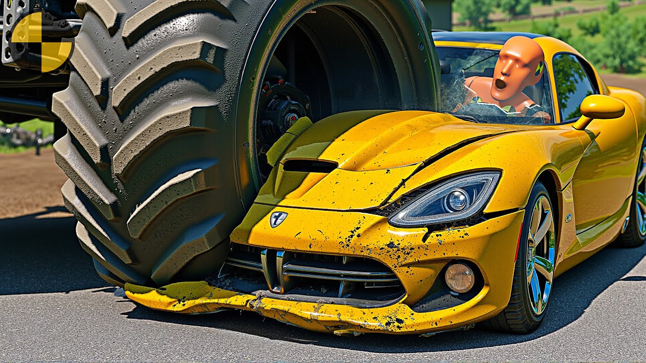 Epic Monster Truck Mayhem 🚗 | BeamNG.Drive Episode 7