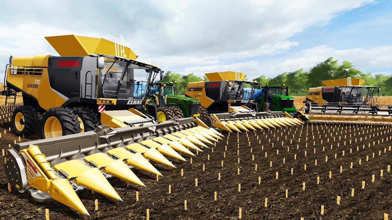 Farming Simulator 2017: New Claas Lexion Combines 🚜