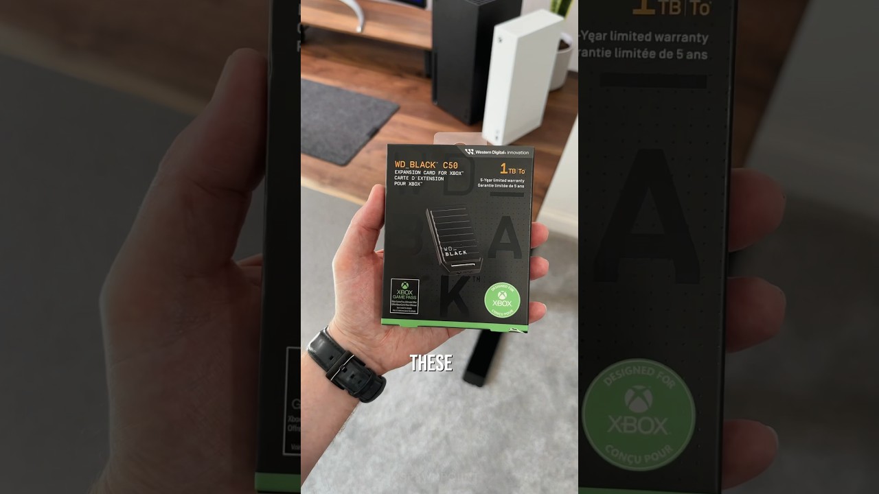 Exciting Xbox Upgrade: Expand Your Storage to 1TB with WD_BLACK C50! 🎮