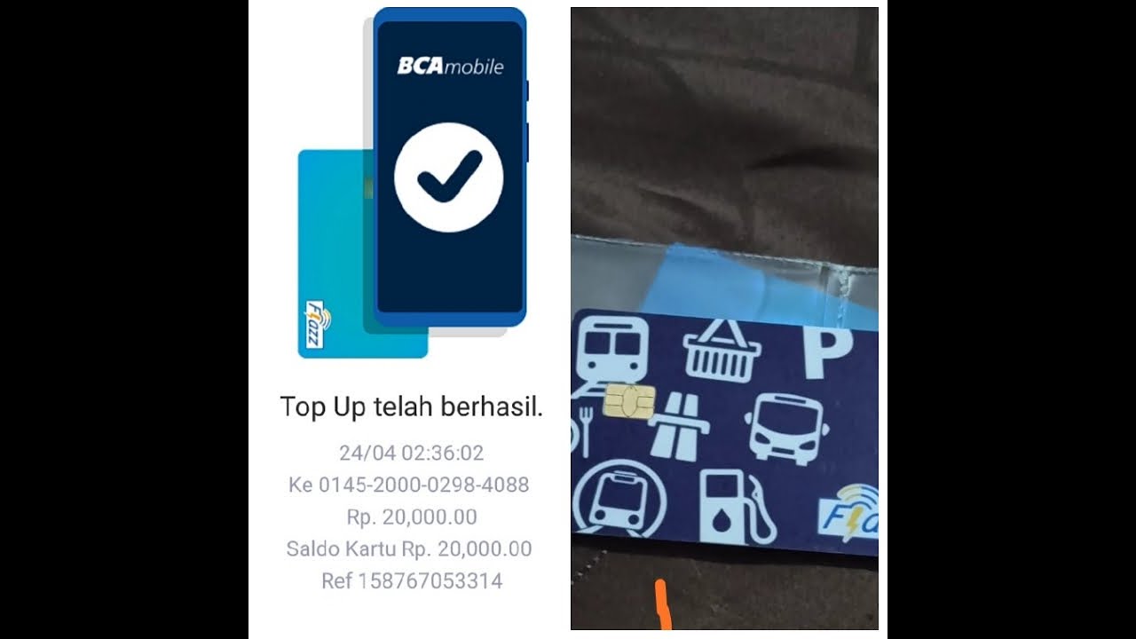 Top Up Saldo Flazz BCA via BCA Mobile & M-Banking π±
