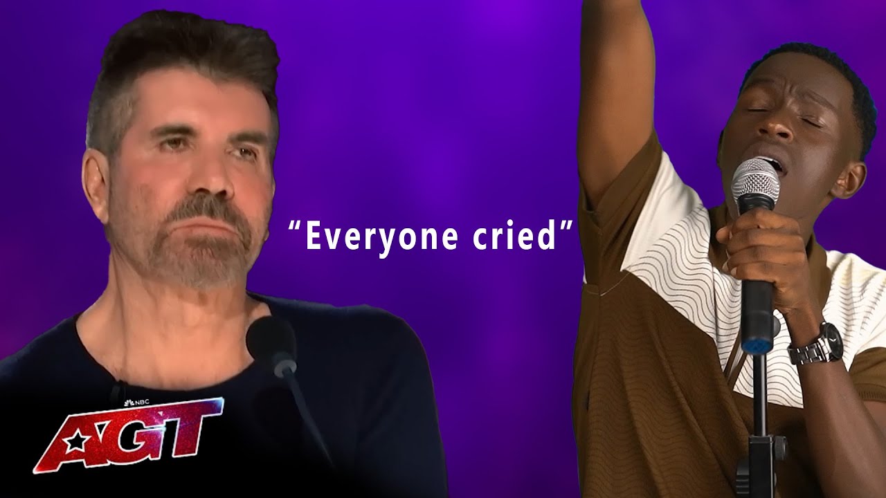 Simon Cowell in Tears After This Powerful Performance | America's Got Talent | Holding On #talent 