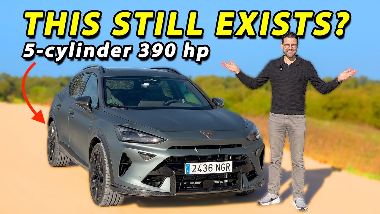 5 cylinders for the win? Cupra Formentor VZ5 facelift driving REVIEW 2026