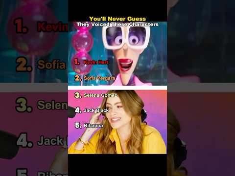 You definitely don't know that they dubbed for these characters #voiceacting #film #animation