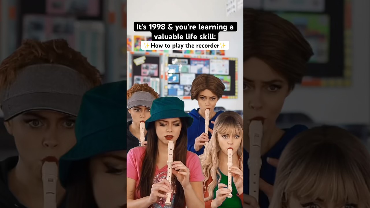 90s Kids' Nostalgia: Learning the Recorder 🎶