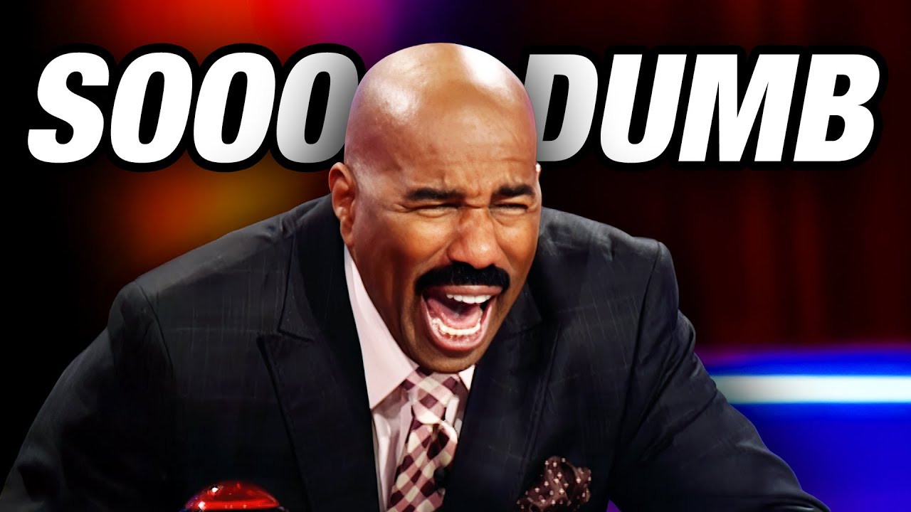 Hilarious Family Feud Fails That Have Steve Harvey Cracking Up 😂